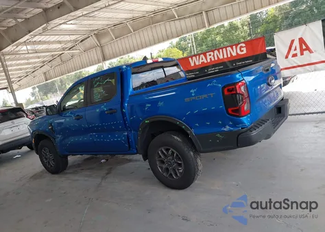 2024 Ford Ranger Xlt z USA, uszkodzony, nr VIN 1FTER4GHXRLE02005